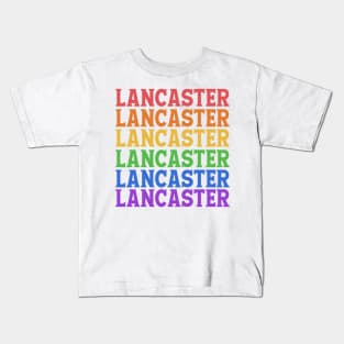 LANCASTER TRAVEL DESTINATION Kids T-Shirt